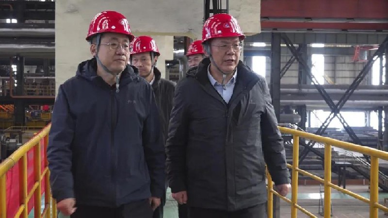 省工信廳領導蒞臨濟源調(diào)研工業(yè)經(jīng)濟運行情況